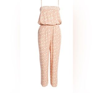 NEW Faherty Jumpsuit. Spaghetti straps or strapless. Size Small.